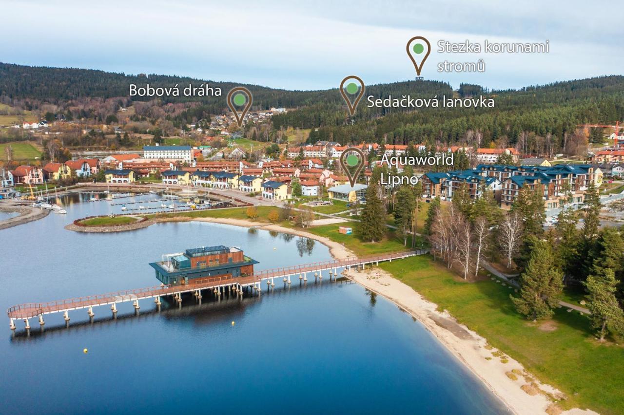 Moli Apartman S Privatni Saunou - Molo Lipno Resort Lipno nad Vltavou Εξωτερικό φωτογραφία